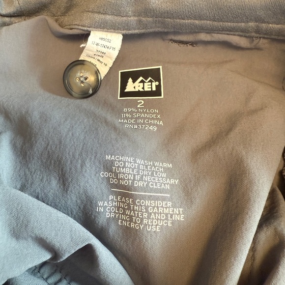 REI Co-op Northway Slim Pants Grey Size 2 - Picture 8 of 8